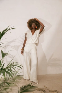 Spodnie Damskie Alis Light Beige