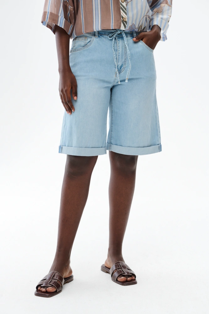 Bermudy Damskie 3D 1671S Jeans