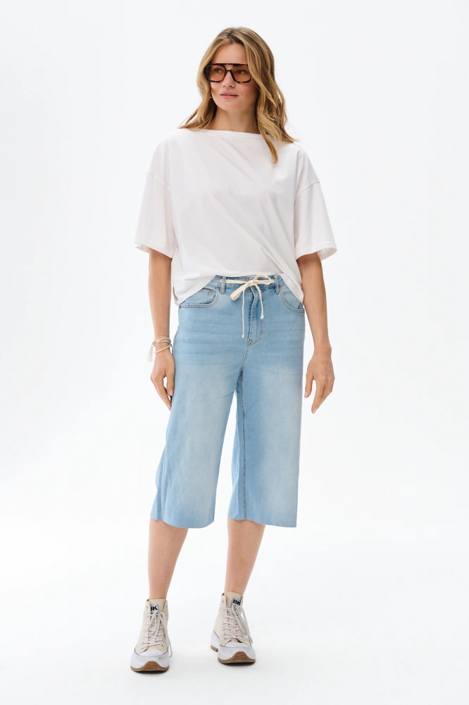 Szorty Damskie 3D 1716S Jeans