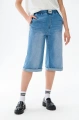 Bermudy Damskie 3D 9337S Jeans