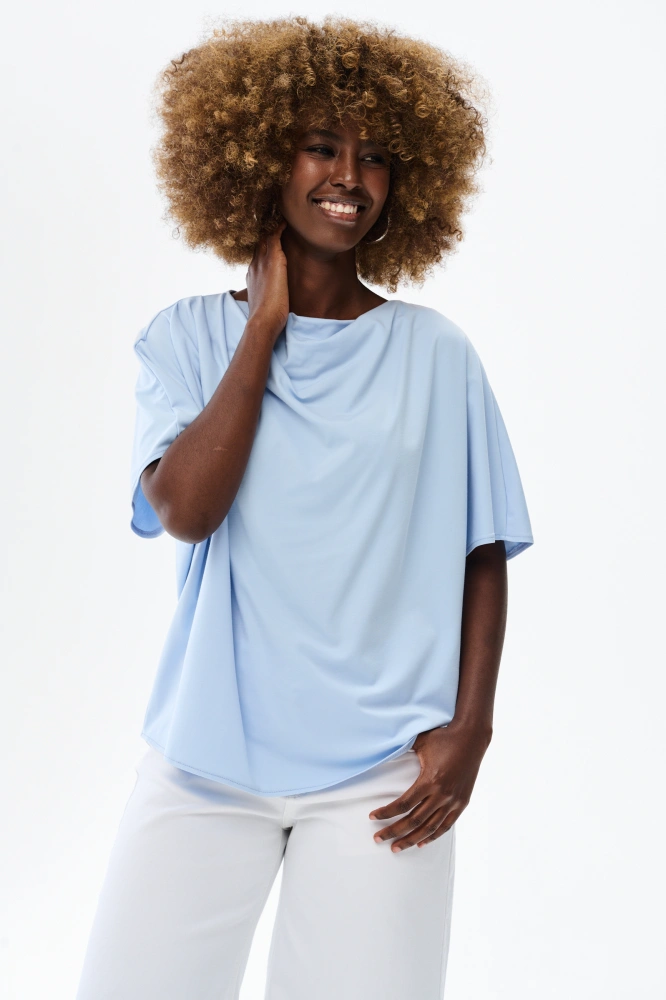 Bluzka Damska Binni Light Blue