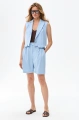 Bermudy Damskie Rafii Light Blue