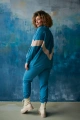 Bluza Damska Bebee 2 Plus Size Blue Stone / Beż 2482
