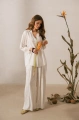 Spodnie Damskie Jenny Off White