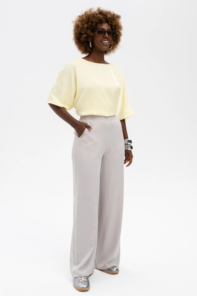Spodnie Damskie Queen Light Gray