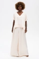 Spodnie Damskie Cygaro Ivory