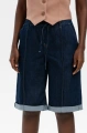 Szorty Damskie 3D 9351S Denim