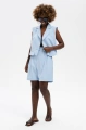 Bermudy Damskie Rafii Light Blue