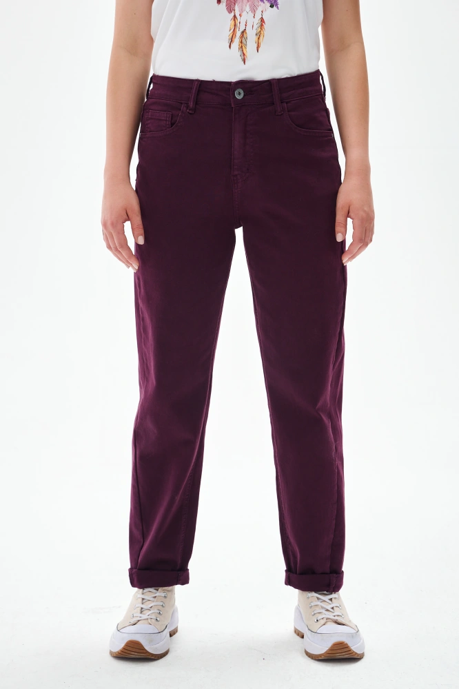 Spodnie Damskie BS 8058-29 CO Wine
