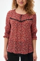 Bluzka Damska Marbel Light Red