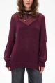 Sweter Damski Fidżi Aubergine