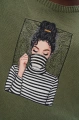 Sweter Damski Persey Khaki