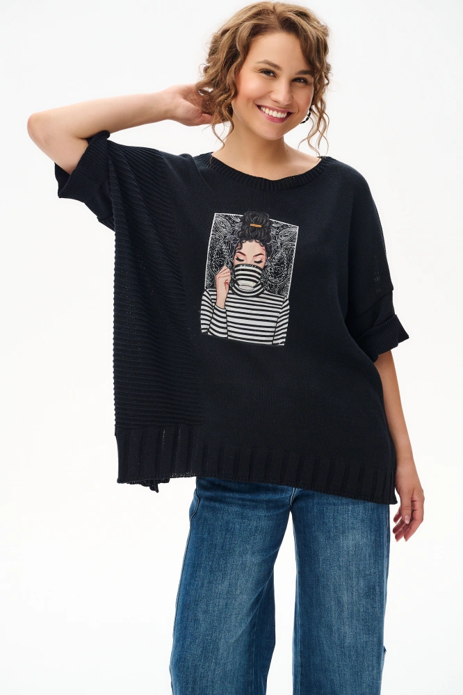 Sweter Damski Persey Black