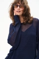 Sweter Damski Fidżi Dark Navy