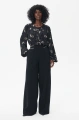 Spodnie Damskie Bily Black