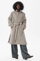 Płaszcz Damski Perla Dark Beige