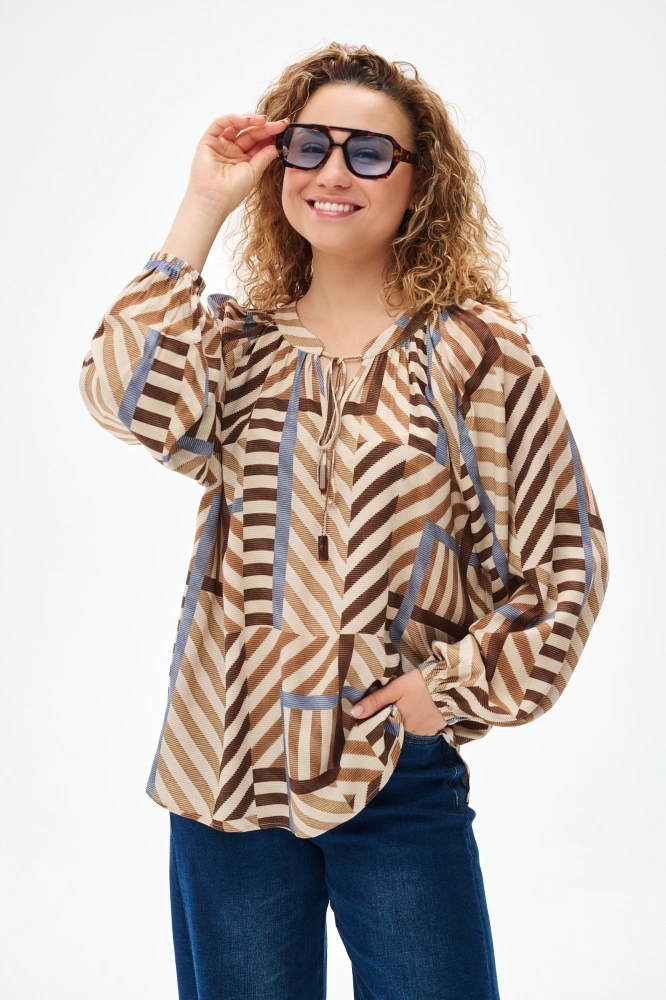 Bluzka Damska Zora Beige
