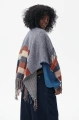 Ponczo Damskie AW24 #11 BS Krata Pepitka