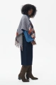 Ponczo Damskie AW24 #11 BS Krata Pepitka