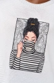 Sweter Damski Persey Ecru