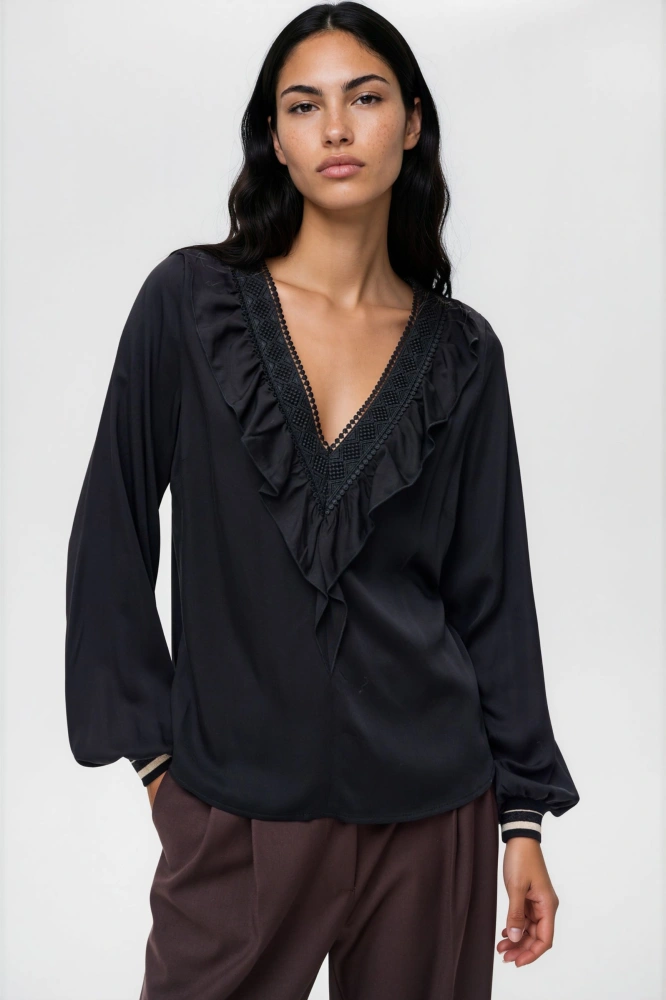 Bluzka Damska Mila Black