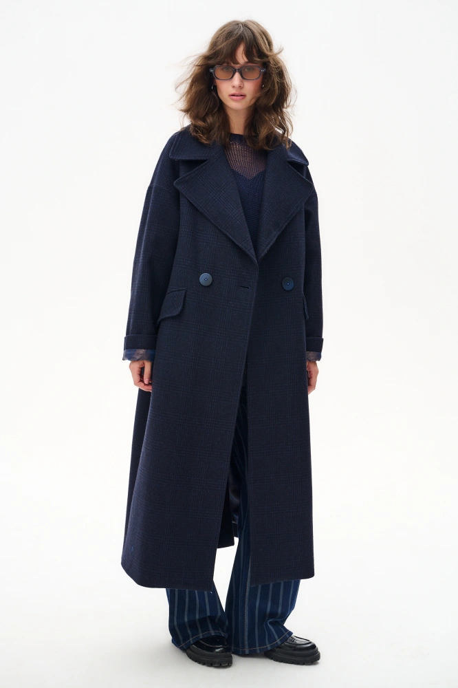 Płaszcz Damski Mela Dark Navy