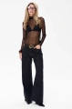 Jeansy Damskie BS 9211-7 DE Black