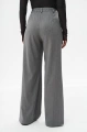 Spodnie garniturowe w prążki Sonia Dark Gray