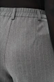 Spodnie garniturowe w prążki Sonia Dark Gray