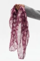 Apaszka Damska Jedwab Design 4 Wine