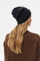 Dzianinowa czapka damska beanie Łapka Black