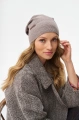Dzianinowa czapka damska beanie Łapka Stone