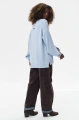Sweter damski z dekoracyjnymi rękawami Celeste 2 Light Blue / Dpa 153A