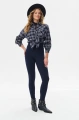 Spodnie typu getry Milena Dark Navy