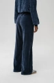 Spodnie welurowe Naja Dark Navy