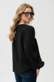 Bluzka damska z haftem Roko Black