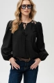 Bluzka damska z haftem Roko Black
