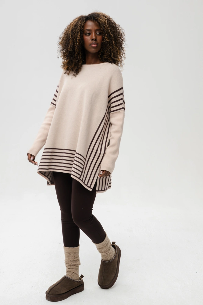 Tunika Damska Skarabeusz Light Beige