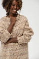Melanżowy sweter Klipo Light Brown