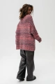 Melanżowy sweter Klipo Aubergine