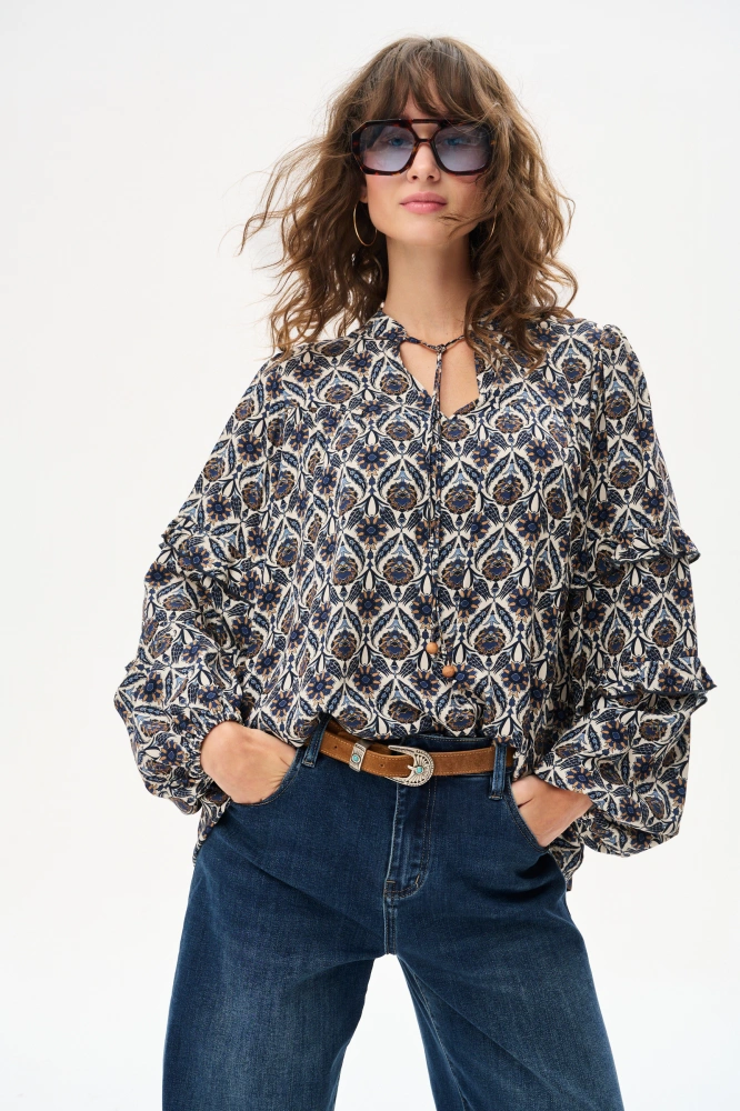 Bluzka Damska Maddy Dark Navy