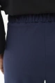 Dzianinowe spodnie z luźną nogawką Paloma Dark Navy
