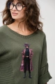 Sweter z aplikacją Nell Olive