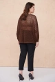 Sweter Damski Hotti BS Mleczna Czekolada Lurex