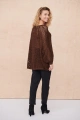 Sweter Damski Hotti BS Mleczna Czekolada Lurex