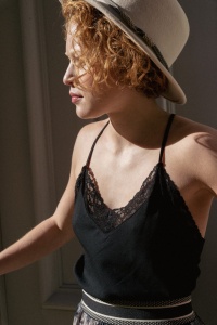 Top Damski Dahlia BS Czarny