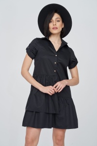 Sukienka Casino BS Czarny