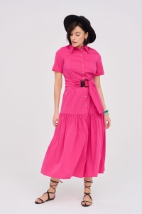 Sukienka Flames BS Amarant