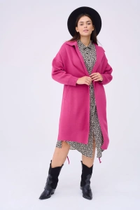 Płaszcz Damski Huggo Plus Size Rusted Rose