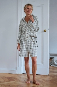 Szorty Damskie Termex BS Krata Bucle